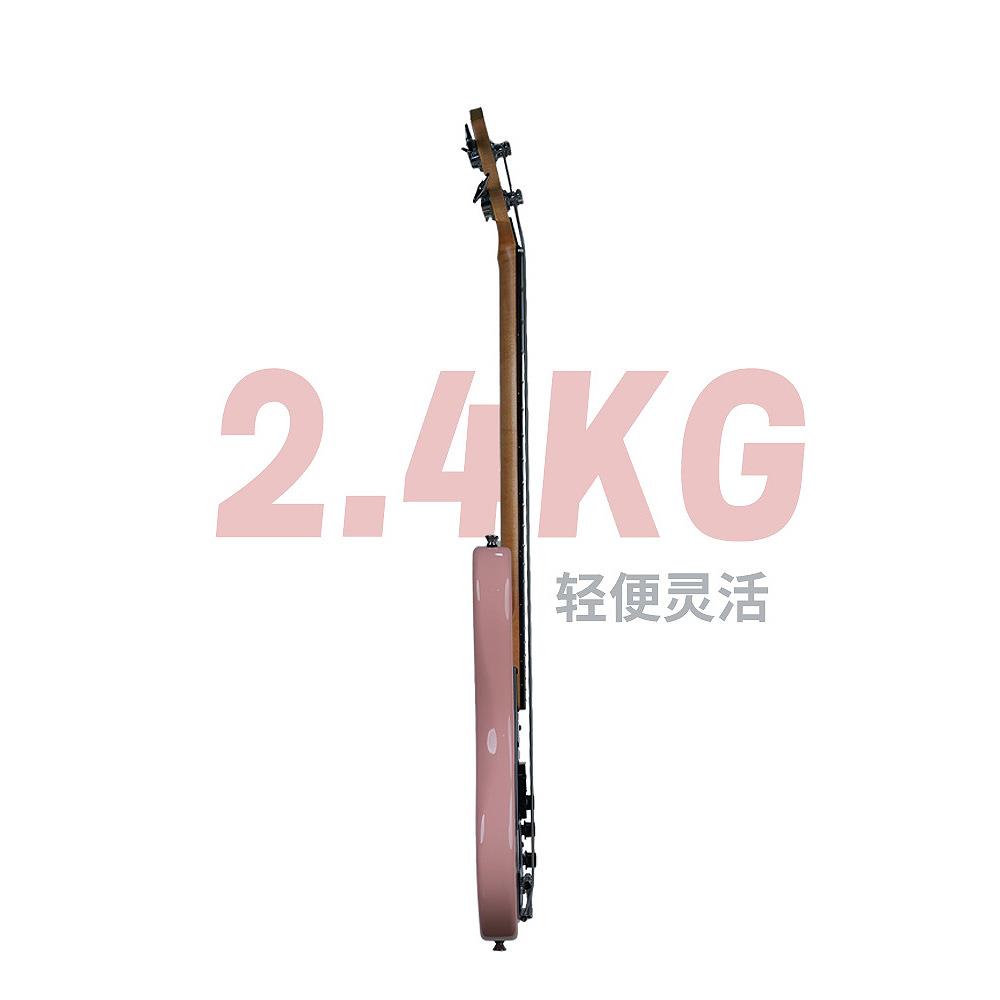 【新品】AKAMA迷你电贝斯MG律动精灵四弦初学者电贝司bass入门