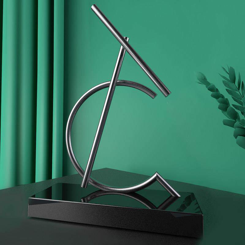 混沌摆永动机永动摆件转动摆杆高档家居牛顿摆电视柜壁龛摆件礼品