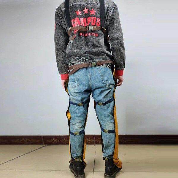 Cowhide Welder Apron Heat Insulation Protective Overalls