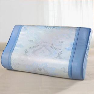 乳胶枕套40cmx60cm夏季清凉冰丝凉席记忆枕头套60x40一对成人儿童