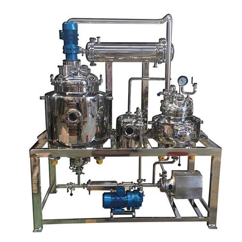 不锈钢提取罐提取浓缩设备多功能搅拌提取罐精油提取机组定制