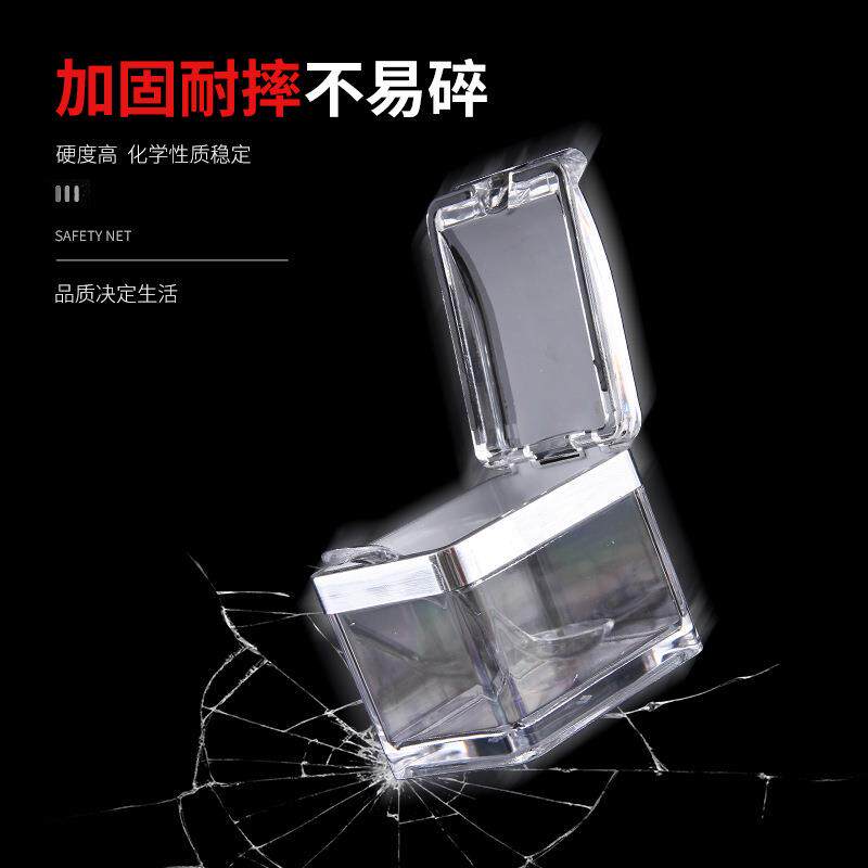 亚克力厨房调料盒收纳调味罐塑料调味盒冰粉配料盒分格组合套装