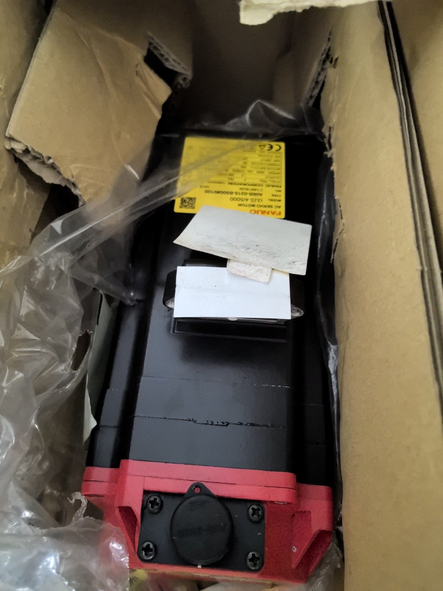 A06B-0215-B500发那科全新原装电机，实物拍摄