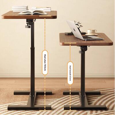 Storage bedside table, movable computer desk, bedroom home