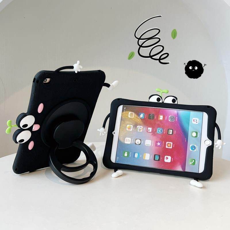 2021ipad10.2保护套ipad9矽胶壳air2平板234防摔mini6卡通pro9.7