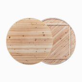 实木餐桌大圆桌12人家用吃饭桌子加转盘酒席圆形饭桌台面圆桌面板