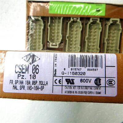 ILME原装CSEM06重载型联接器连接器CSEM06参数(16A6P500V)