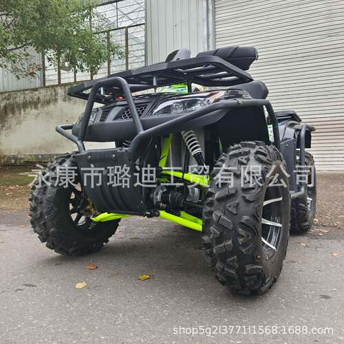 新款四驱电动ATV沙滩车72V5000w四轮。全地形车沙滩车越野