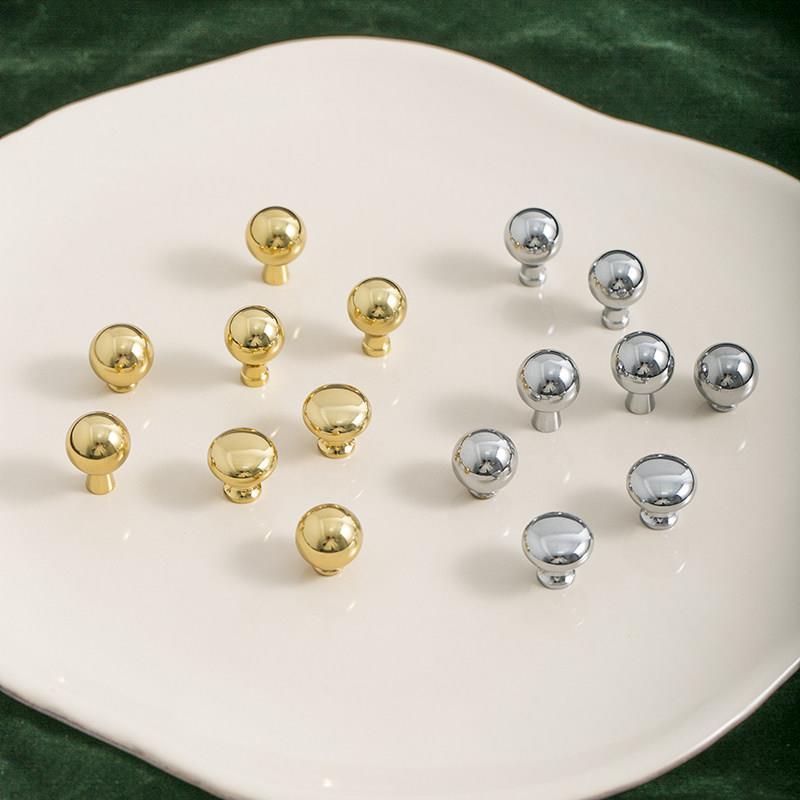 不止黄铜金色银色中古风礼品盒桌面收纳柜茶具柜小抽屉迷你小拉手