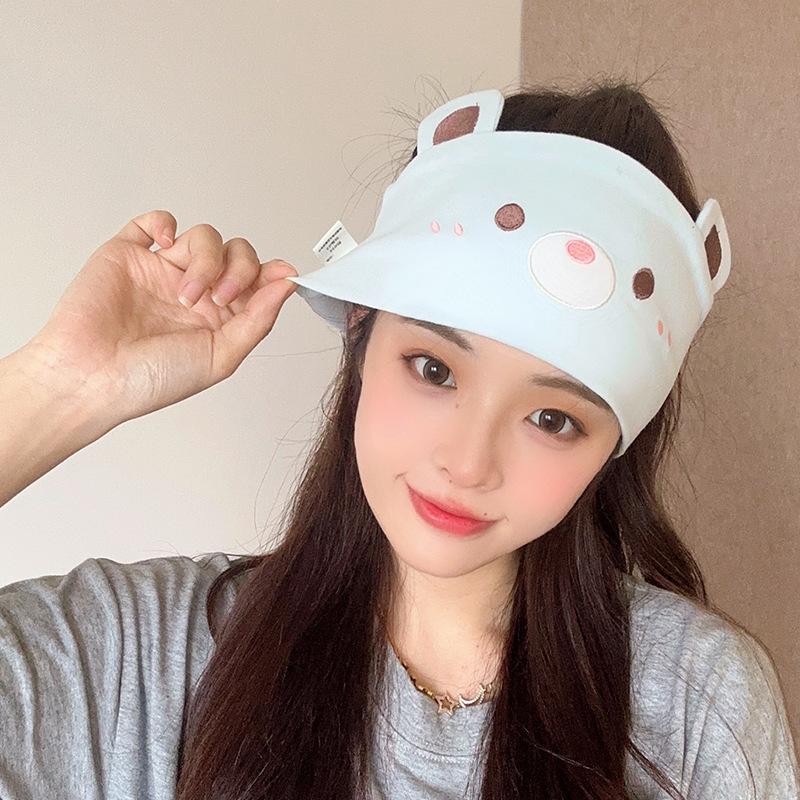 坐月子可爱小熊纯棉月子发带其它