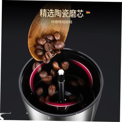 Manual Coffee grinder Stainless steel Burr milling咖啡磨豆机