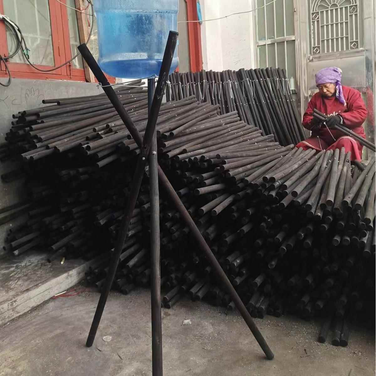 三脚架花架开张花篮支架实木黑色三角架架子花店插花用包邮木质