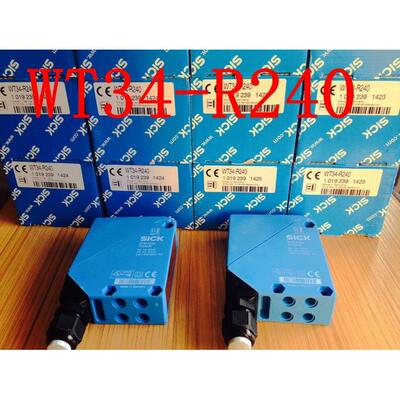 现货全新原装德国西克SICK光电传感器WT34-R240 货号1019239议价