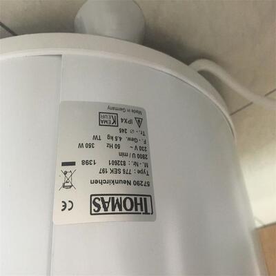 THOMAS776SEK197高速脱水机2800转/分塑料外壳德国原装