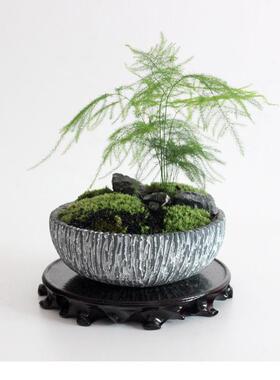 底托盆景实木托装饰品石头摆件底座花瓶盆雕刻托架室内工艺品花盆