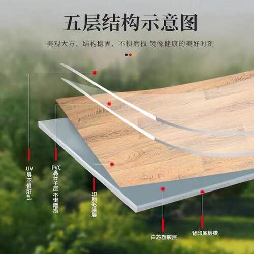 pvc地板革水泥地专用加厚耐磨家用地垫地胶自粘地板贴大量