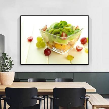 餐厅装画现代简约饰饭厅墙面装饰壁画景物酒风客IMG店工装房卧室