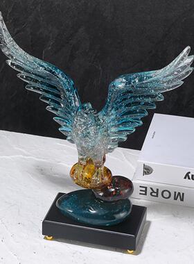 大展宏图摆件轻奢客厅电高端大气公领导办室AZZ装饰品玄关酒视柜