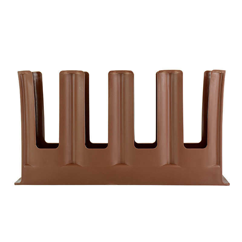 诺咖啡厅奶茶店亚克力吧台收纳一次性纸杯架吸管架子外带取分杯器