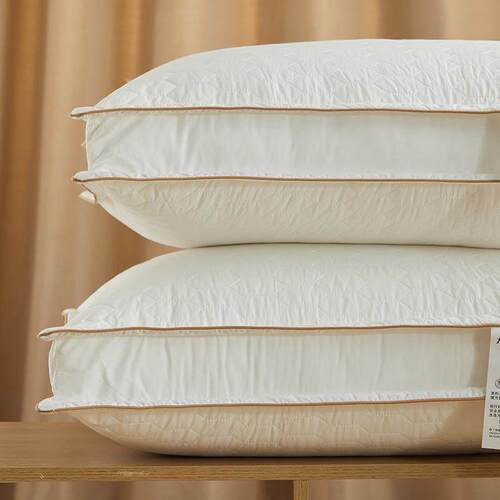 大豆纤维枕头低枕护颈椎助睡眠枕芯一对高枕家用夏季整头男不塌陷