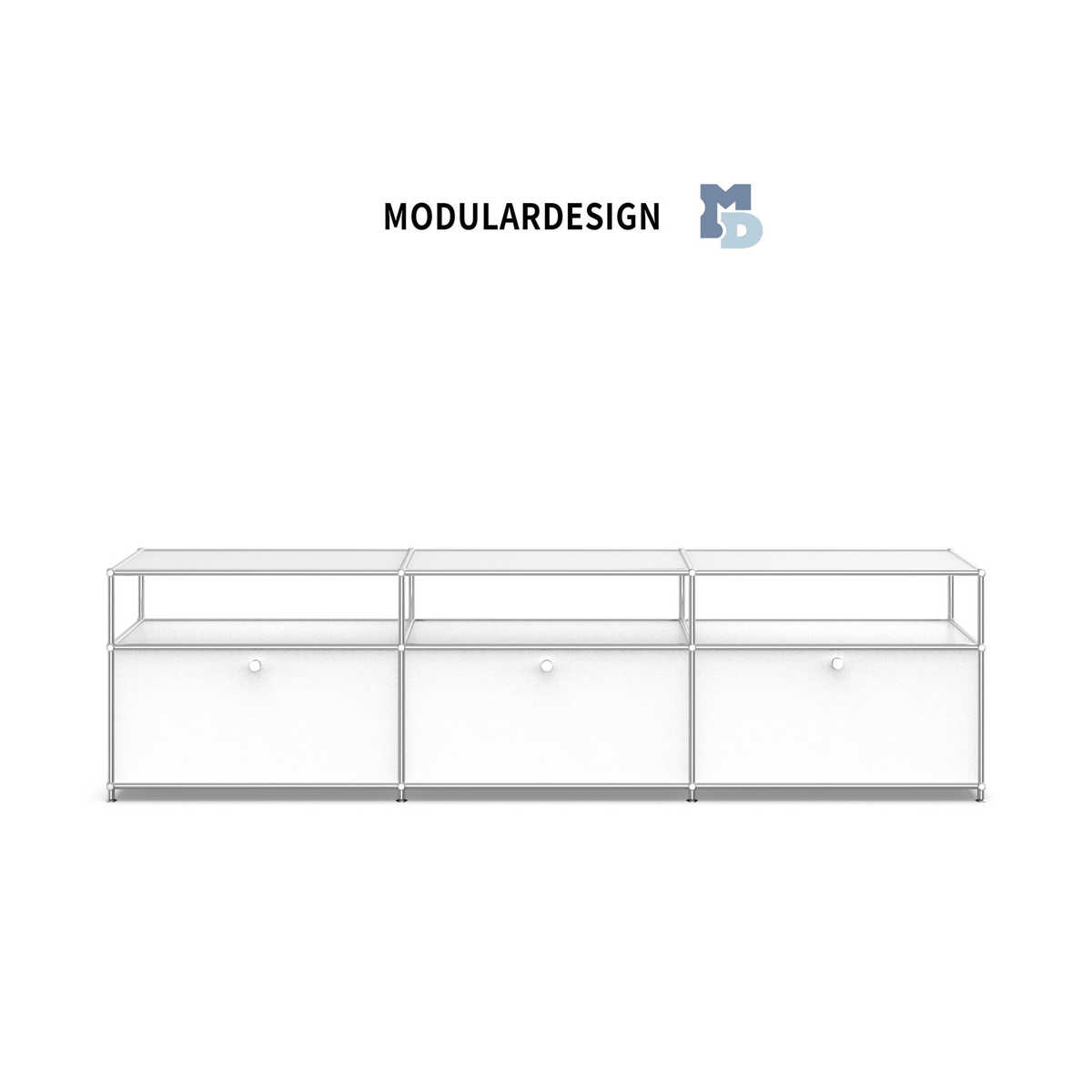 USM柜陈列饰品展示架定制不锈钢拼装组装柜家用客厅置物柜MD-022