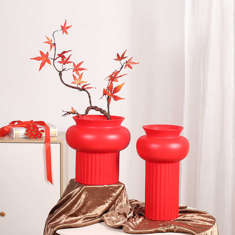 干花摆件装饰软客厅中式工艺品家居酒店陶瓷简约瓶装饰样板间花瓶,家居饰品,花瓶,淘宝优惠券,粉丝福利购,淘宝优惠卷