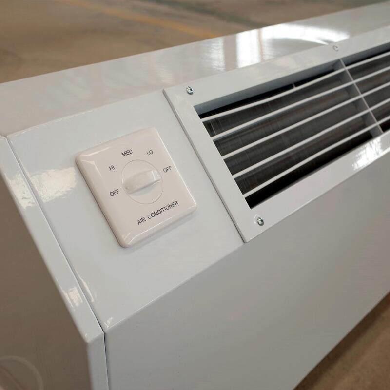 中央空FMD落调式风立机盘管连接散采暖水空调冷暖两用地式井水热