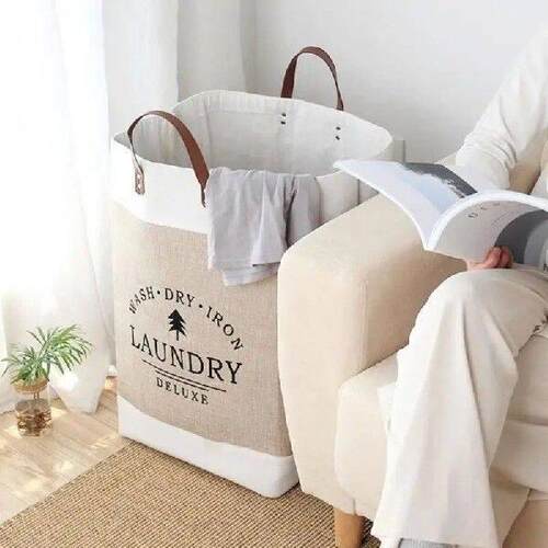 Large Capacity Laundry Basket Dirty Clothes Basket Fabric