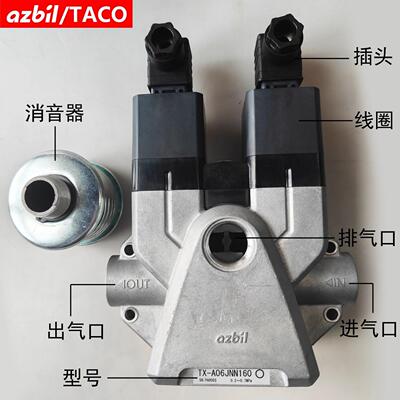 TACOAZBIL双联阀TX-A06JNN160/140冲床双联阀MVS-3504/06JYCG