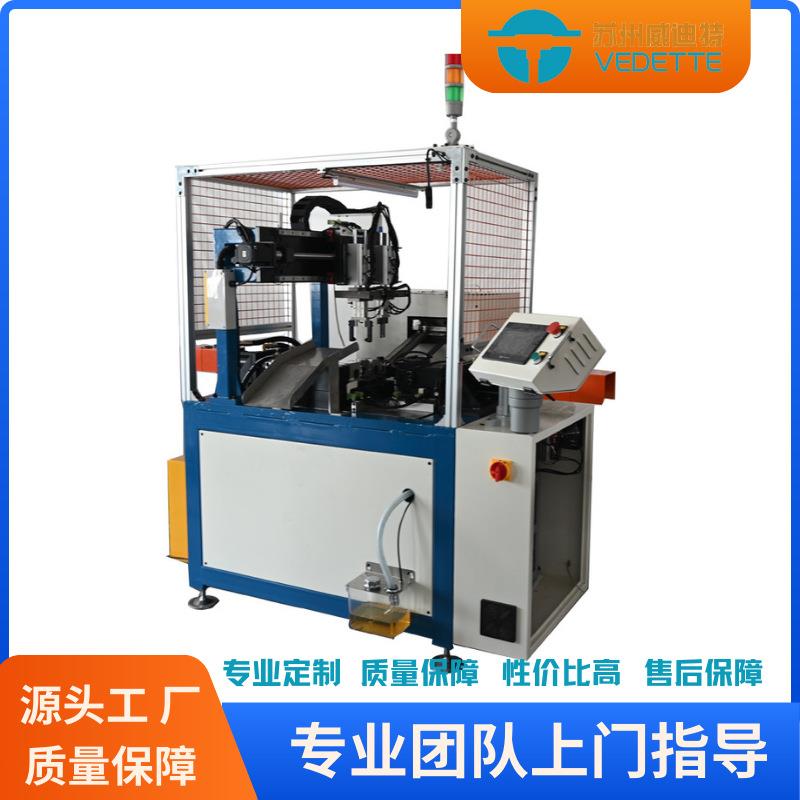 铜管全自动倒角机扩口缩口墩筋加振动盘可自动上下料PLC控制