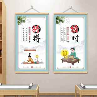 教室励志标语挂画图学校走廊名言警句中小学生班级布置装饰墙贴纸