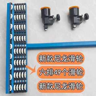 六排滑轮重型切割瓷砖推刀大砖岩板地磁砖开界器神器瓷砖T型推刀