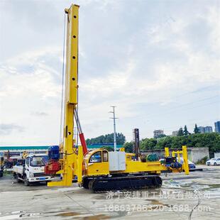 建筑地基履带式 20米灌注桩CFG打桩机抗浮锚杆钻机 长螺旋钻机6
