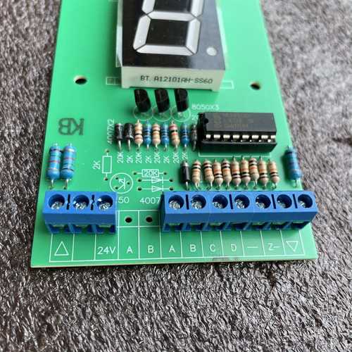 电梯配件 货梯外呼显示板BCD码  电压DC24V显示器 电路板 模块