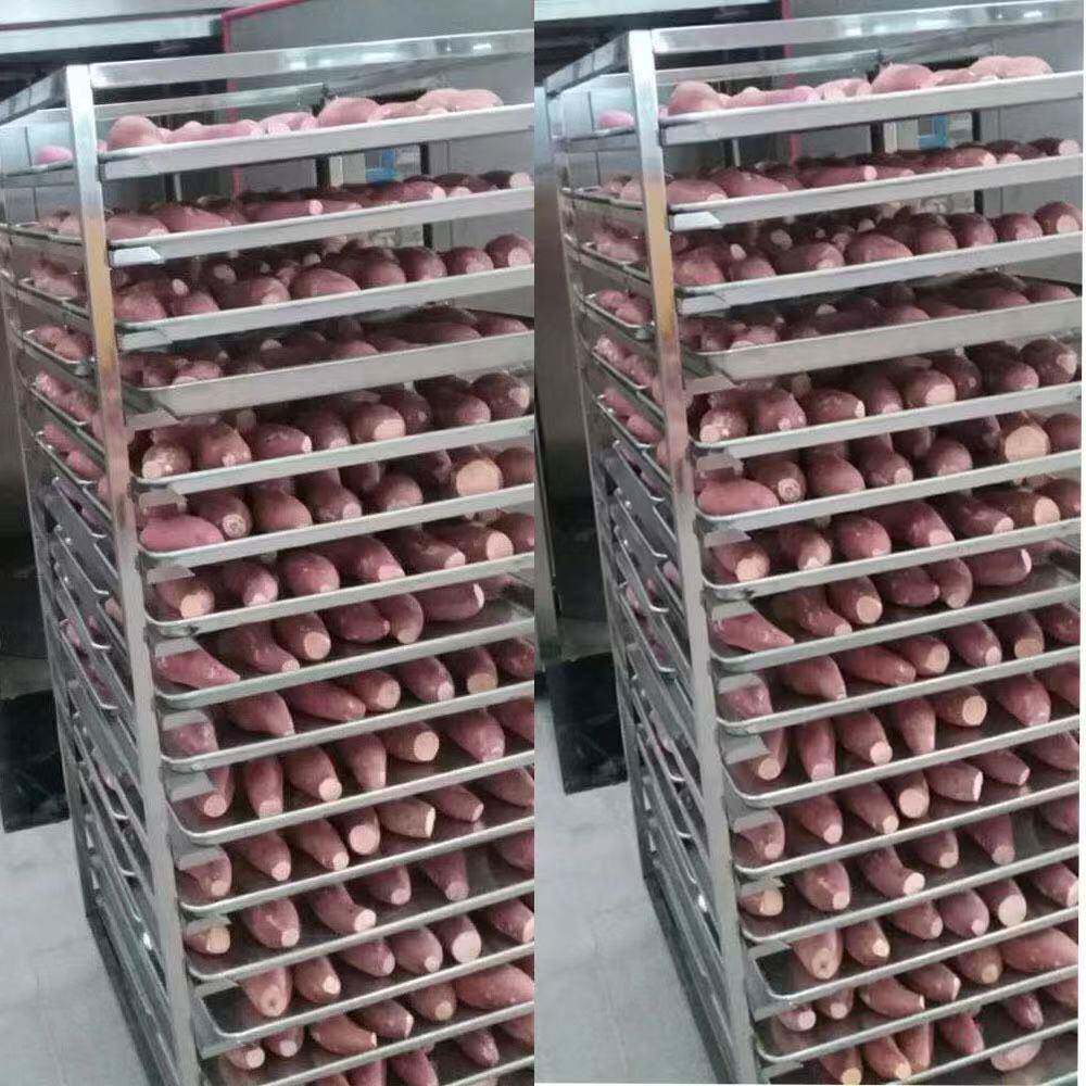 红苕烤箱紫薯红薯番薯烤炉热风旋转烤炉食品厂烤红薯设备直销