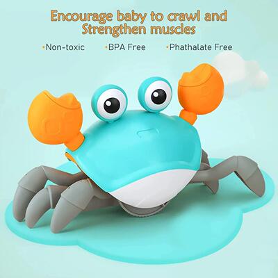 Interactive Crab Toy for Babies Creative Crawling Crab Escap