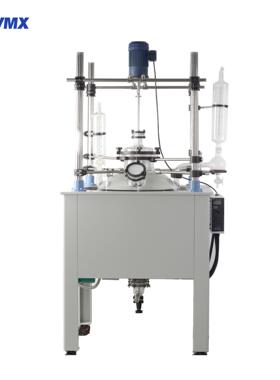 达丰厂家单层电加热玻璃反应釜20L单层玻璃反应釜