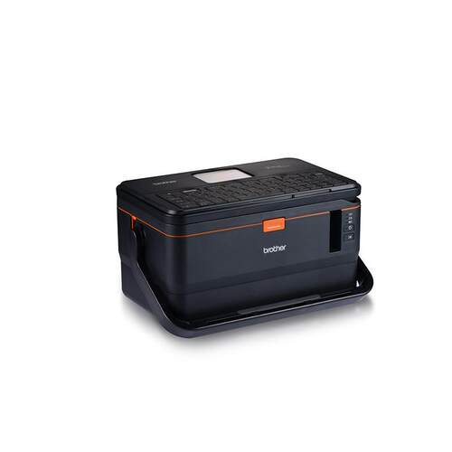 PT-E800TK兄弟电脑标签打印机线缆线号机固定资产条码套号机