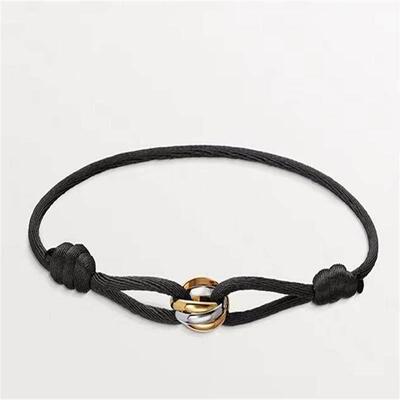 Original Silver High Quality Trinity Bracelet Color