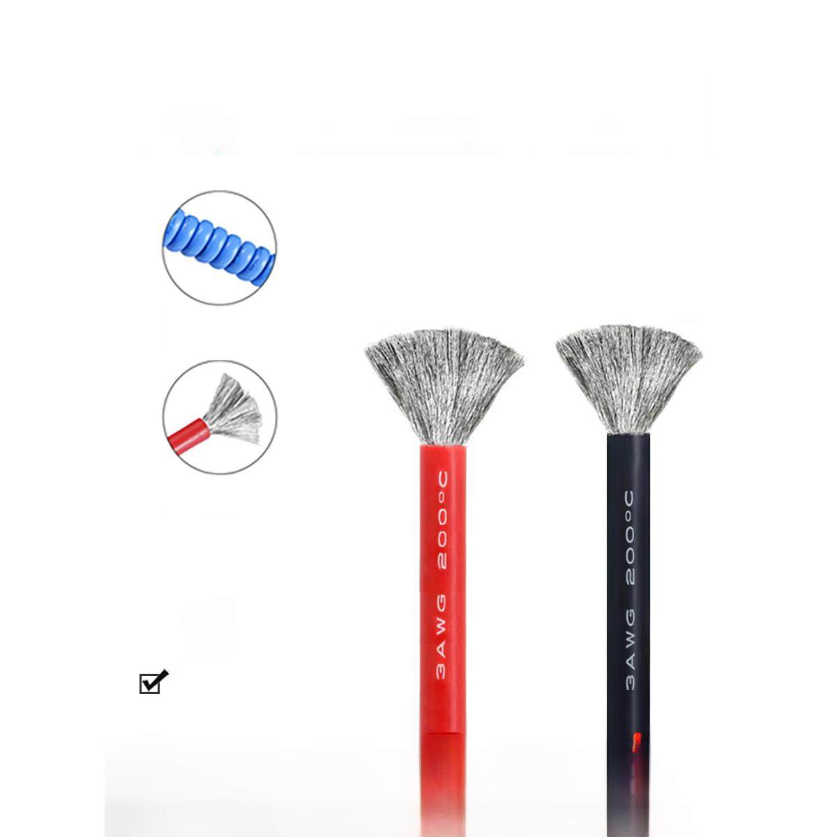 耐高温超软硅胶线16 14 12 10 8 7 6 4Awg新能源模型飞机锂电池软,电子/电工,单芯线,淘宝优惠券,粉丝福利购,淘宝优惠卷