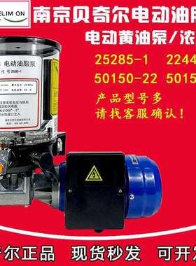 南京贝奇尔CS电动油脂泵25285-1干油泵黄油泵浓油泵22449-1/25218