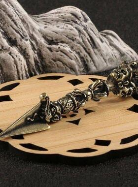 1pc Metal Artifact Ornaments Diamond Pestle Antique