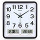 时钟电子挂钟客厅钟表挂墙简约时尚 日历石英钟家用一件