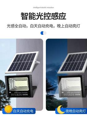 厂太家阳能灯家用户外庭院灯投光灯新农村光道路LE灯D太阳能投光