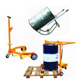 塑料桶油桶 低位型油桶车 四轮油桶搬运车 油桶搬运车 简易机械式