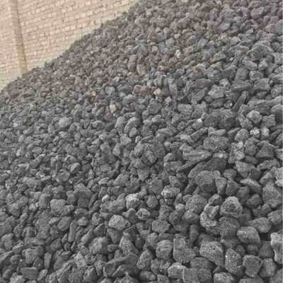 黑色火山石造景园林绿化污水处理火山岩滤料火山石无土栽培颗粒