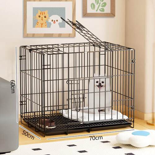 狗笼猫笼小中型犬狗笼子折叠铁丝宠物笼狗狗运输笼猫狗屋宠物窝