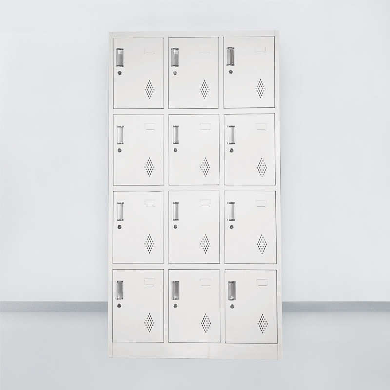 简约十二门更衣柜 办公室员工更衣柜 商场储物柜 厂家直销可定制
