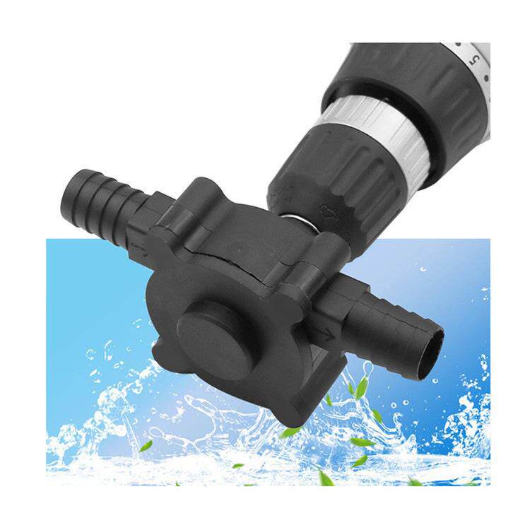 家用小型抽水泵 手电钻抽水泵 便捷式直流抽水机 自吸式离心泵