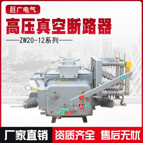 铁壳10kV户外高压智能真空断路器带隔离柱上开关ZW20-12FG/630A